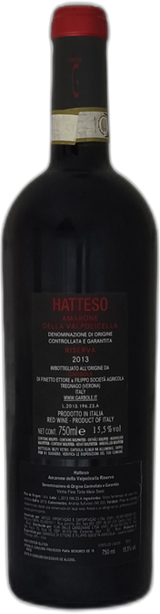 Miniatura de Hatteso 2013 Amarone Riserva DOCG - Imagem 3