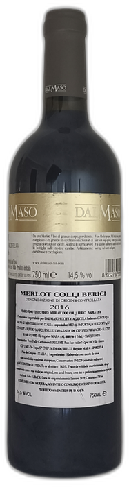 Miniatura de Merlot Casara Roveri DOC 2016 - Imagem 3